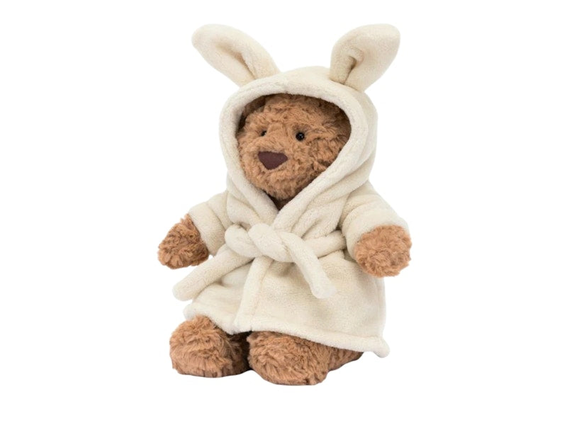 Jellycat Bartholomew Bear Bathrobe Outfit Plush