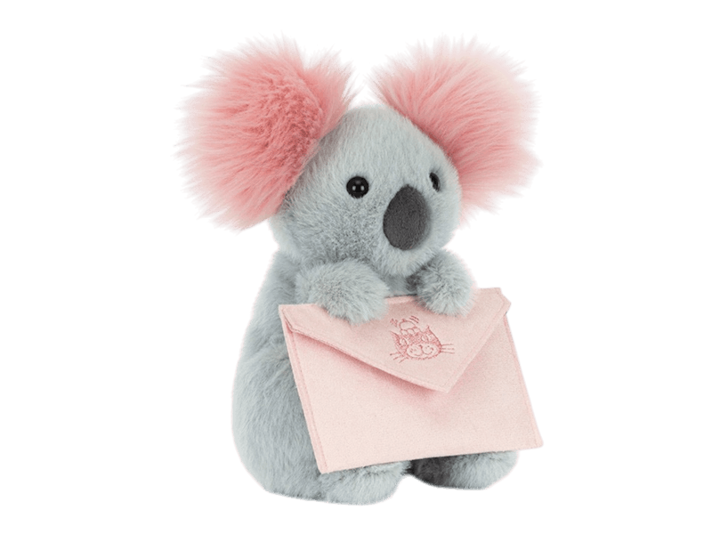 Jellycat Koala with Message Plush