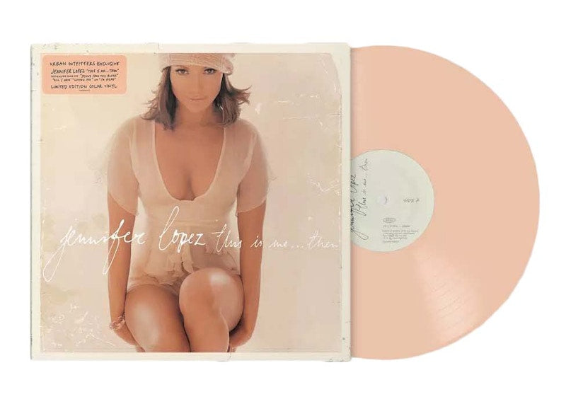 Jennifer Lopez This Is Me... Then 20th Anniversary Edition Urban Outfitters Exclusive LP Vinyl Rose