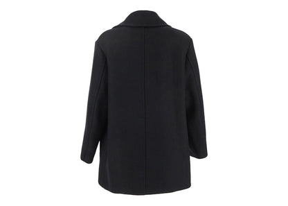 Jil Sander Caban Coat Black