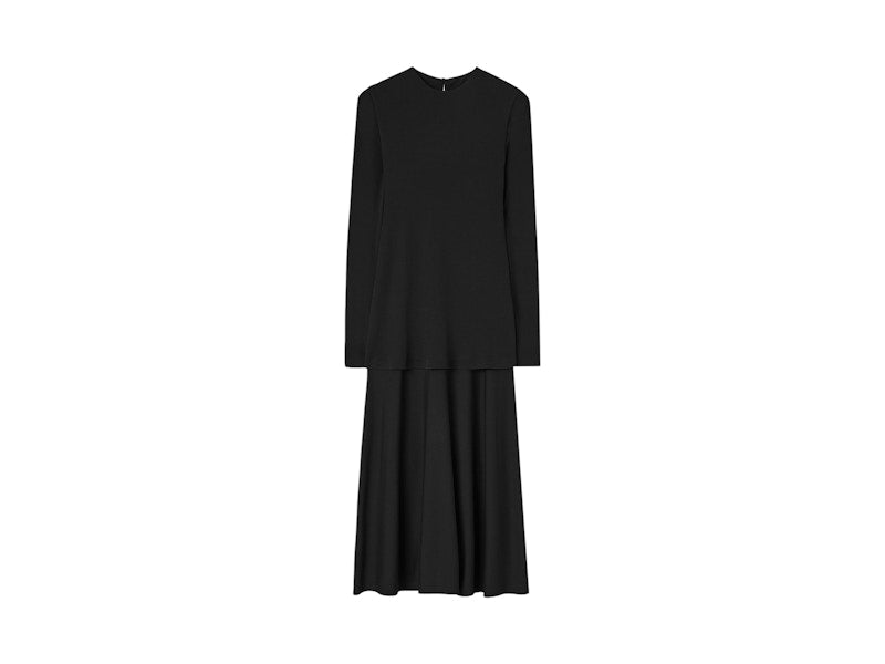 Jil Sander Crewneck Dress Black