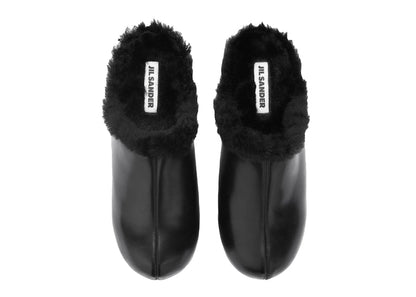 Jil Sander Fur Clog Black (Women's)