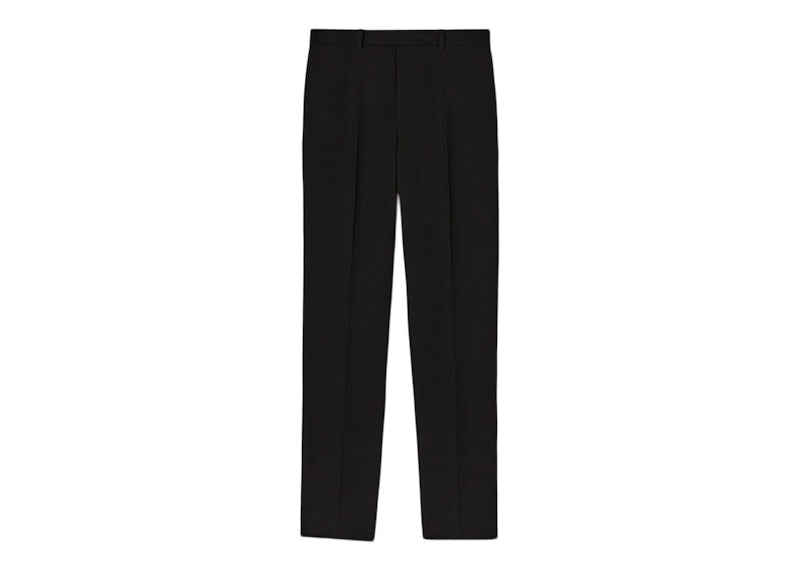 Jil Sander Slim Fit Straight Trousers Black