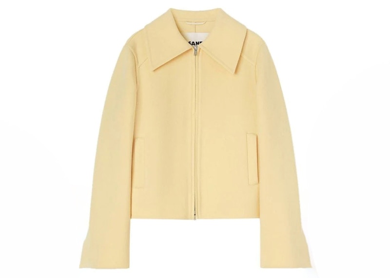 Jil Sander Women's Sport Jacket Pastel Yellow