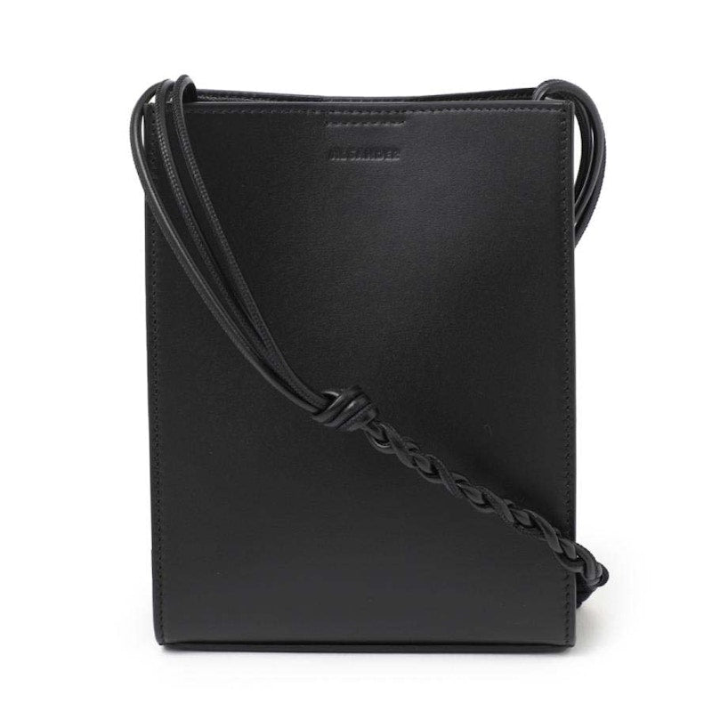 Jil Sander Tangle Small Shoulder Bag Black