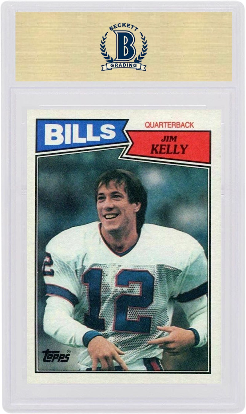 Jim Kelly 1987 Topps Rookie #362 (PSA or BGS Graded)