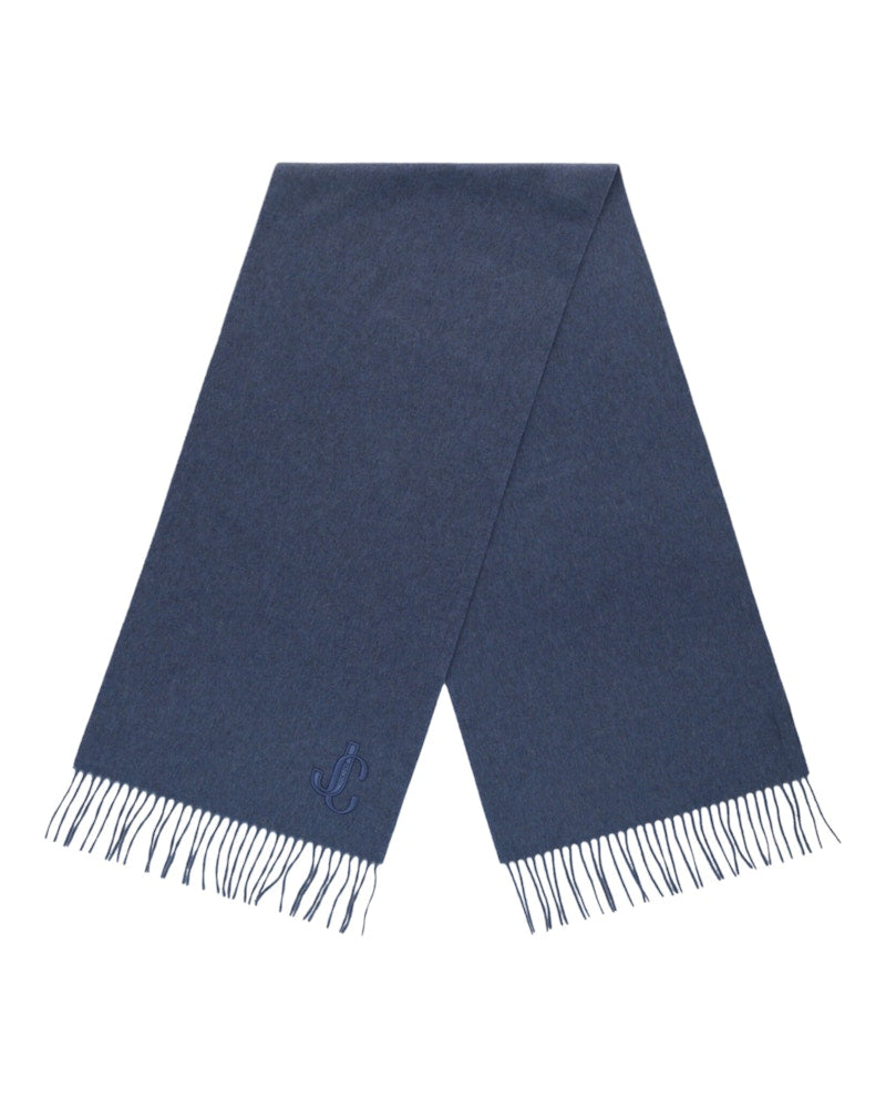 Jimmy Choo Cashmere Scarf Light Blue