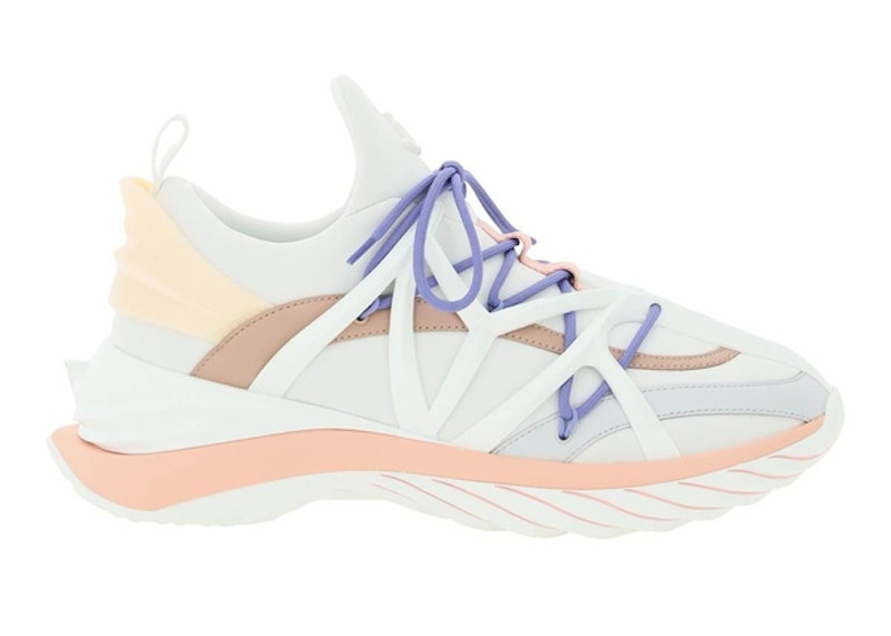 Jimmy Choo Cosmo White Multicolor (Women's)