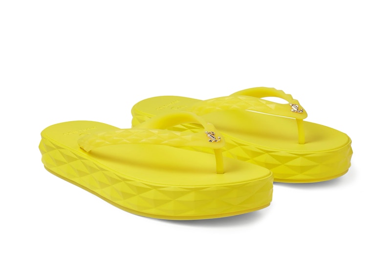 Jimmy Choo Diamond Flip Flop X Soft Yellow (Women's)