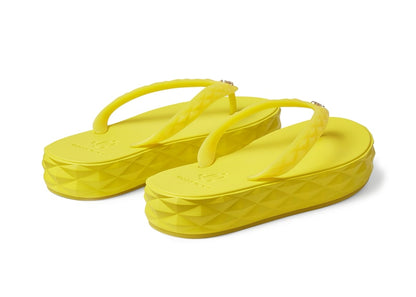 Jimmy Choo Diamond Flip Flop X Soft Yellow (Women's)