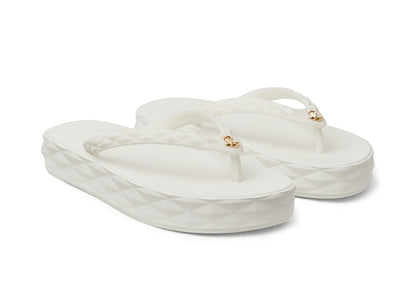 Jimmy Choo Diamond Flip Flop X White (Women's)