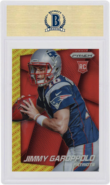 Jimmy Garoppolo 2014 Panini Prizm Rookie Facing Left Panini Prizm #243 (PSA or BGS Graded)