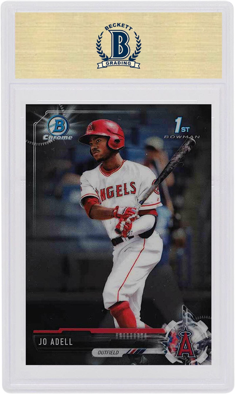 Jo Adell 2017 Bowman Draft Chrome Prospects #BDC95 (PSA or BGS Graded)