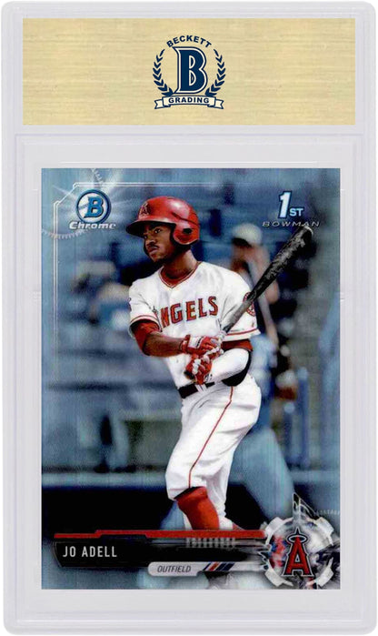 Jo Adell 2017 Bowman Draft Chrome Refractor #BDC95 (PSA or BGS Graded)