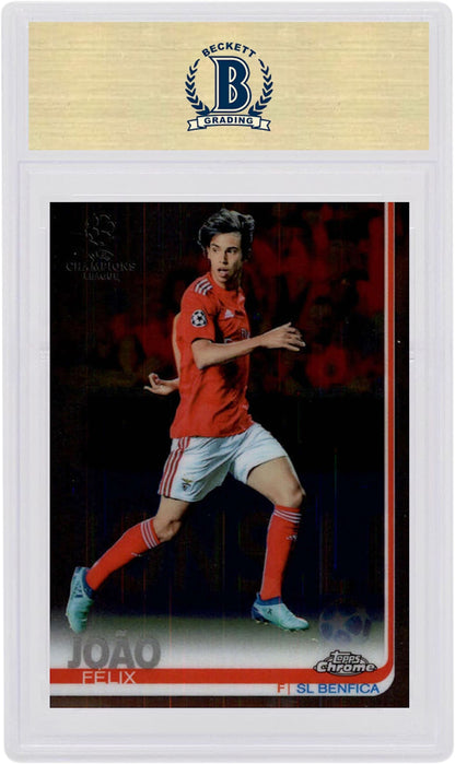 Joao Felix 2018 Topps Chrome UEFA Champions League #10 (PSA or BGS Graded)