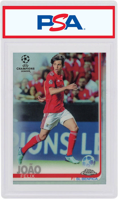 Joao Felix 2018 Topps Chrome UEFA Champions League Refractor #10 (PSA or BGS Graded)