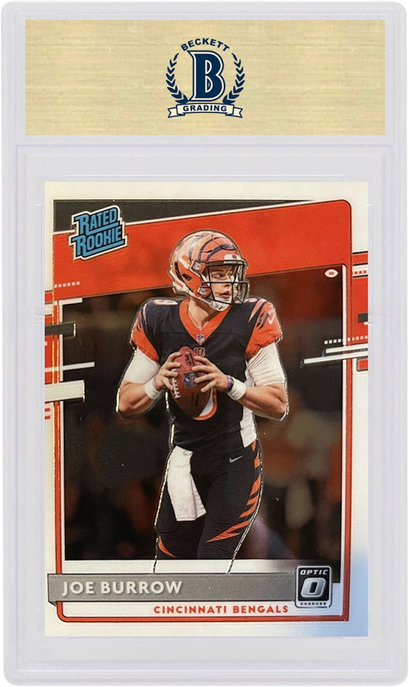 Joe Burrow 2020 Panini Donruss Optic Rookie #151 (PSA or BGS Graded)