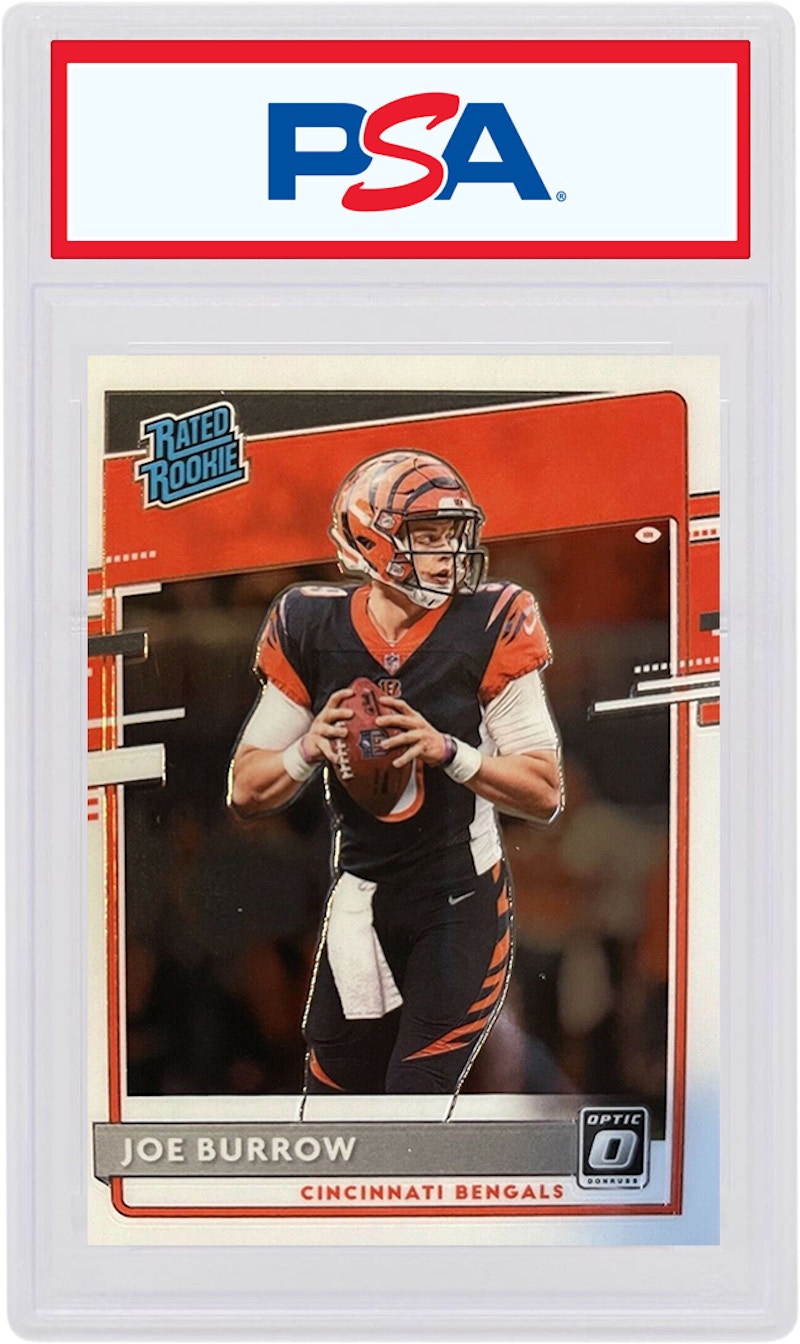 Joe Burrow 2020 Panini Donruss Optic Rookie #151 (PSA or BGS Graded)