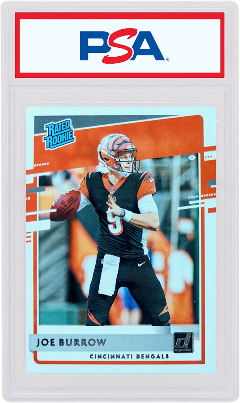 Joe Burrow 2020 Panini Donruss Rookie #301 (PSA or BGS Graded)