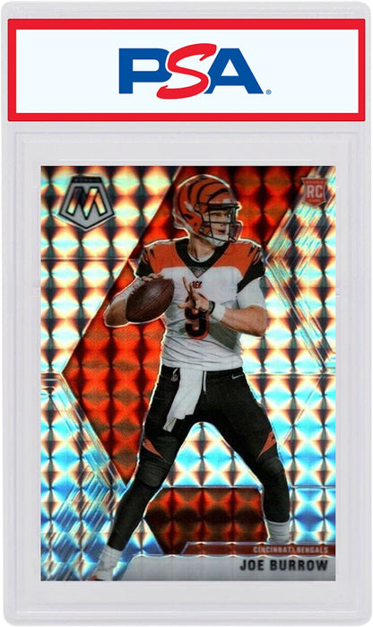 Joe Burrow 2020 Panini Mosaic Rookie Mosaic #201 (PSA or BGS Graded)