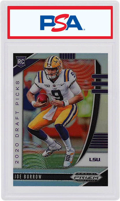 Joe Burrow 2020 Panini Prizm Draft Picks Rookie Silver #105 (PSA or BGS Graded)