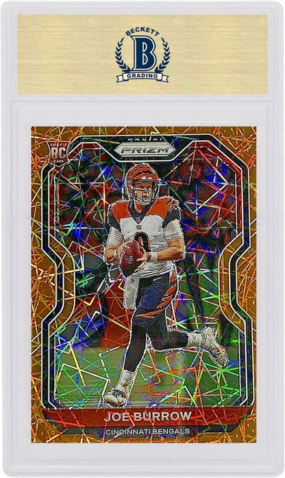 Joe Burrow 2020 Panini Prizm Rookie Lazer #307 (PSA or BGS Graded)
