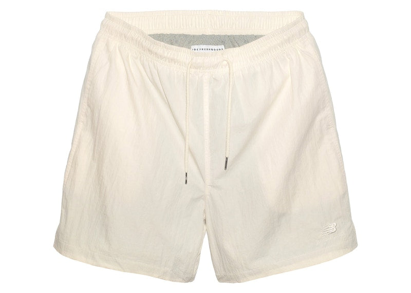 Joe Freshgoods For New Balance Nylon Shorts Vanilla