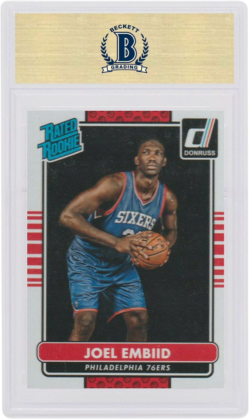 Joel Embiid 2014 Panini Donruss Rookie #203 (PSA or BGS Graded)