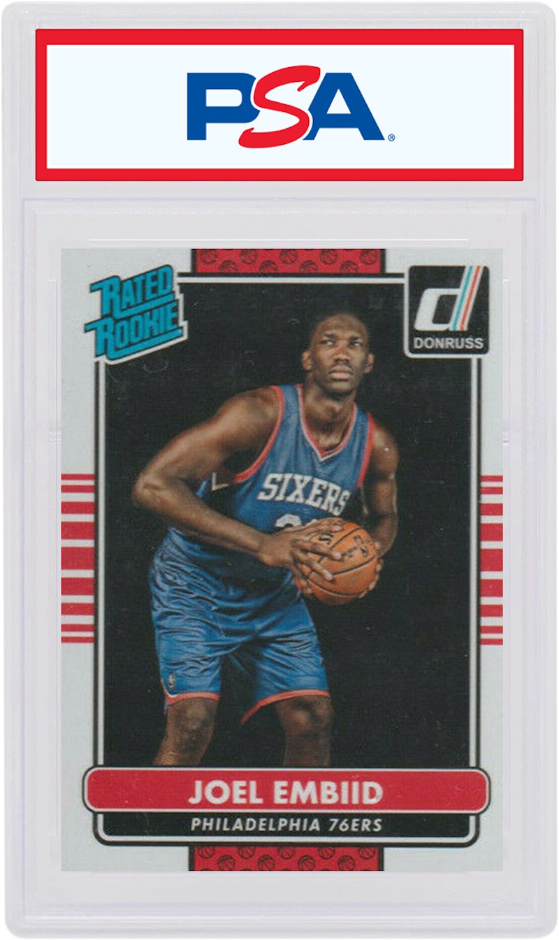 Joel Embiid 2014 Panini Donruss Rookie #203 (PSA or BGS Graded)