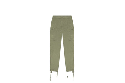 John Elliott Cotton Poplin Frame II Cargo Pants Olive