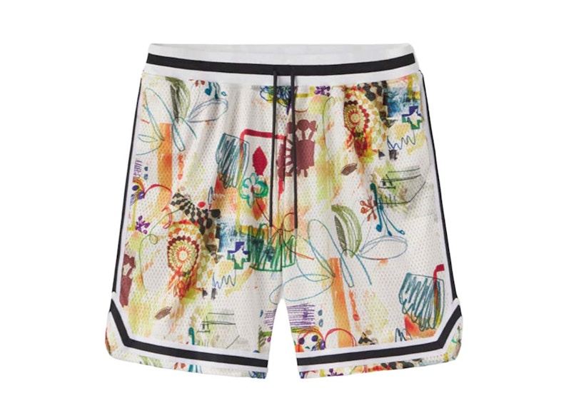 John Elliott Scribble Game Shorts Multi