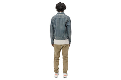 John Elliott Thumper Jacket Distressed Blue