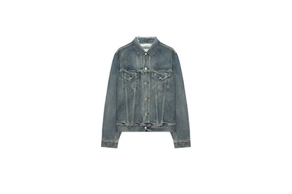 John Elliott Thumper Jacket Distressed Blue