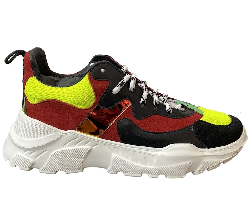 John Geiger 003 Black Red Lime