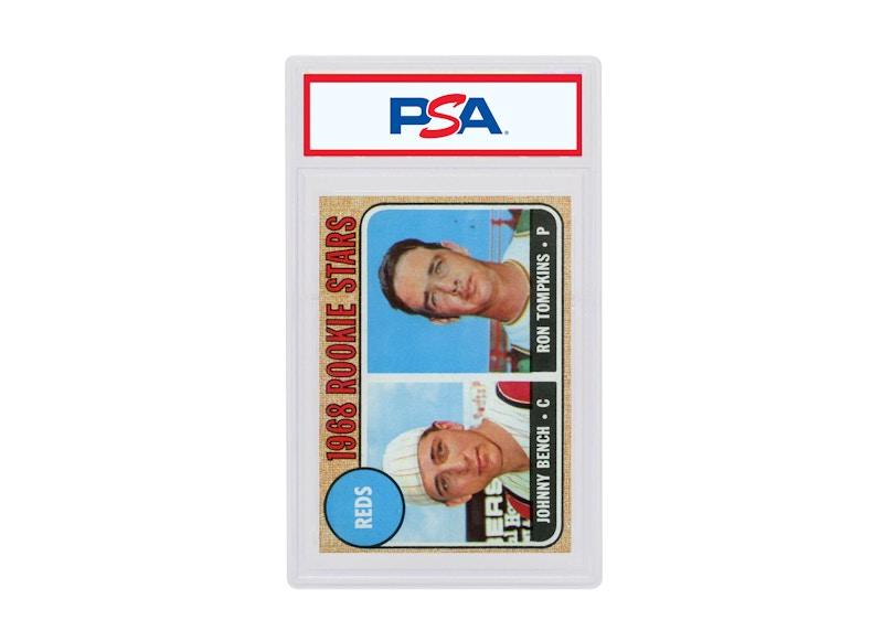 Johnny Bench/Ron Tompkins 1968 Topps Rookies #247 (PSA or BGS Graded)