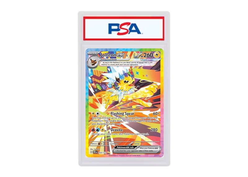 Jolteon ex 2025 Pokémon Scarlet & Violet Special Illustration Rare #153/131 (PSA or BGS Graded)