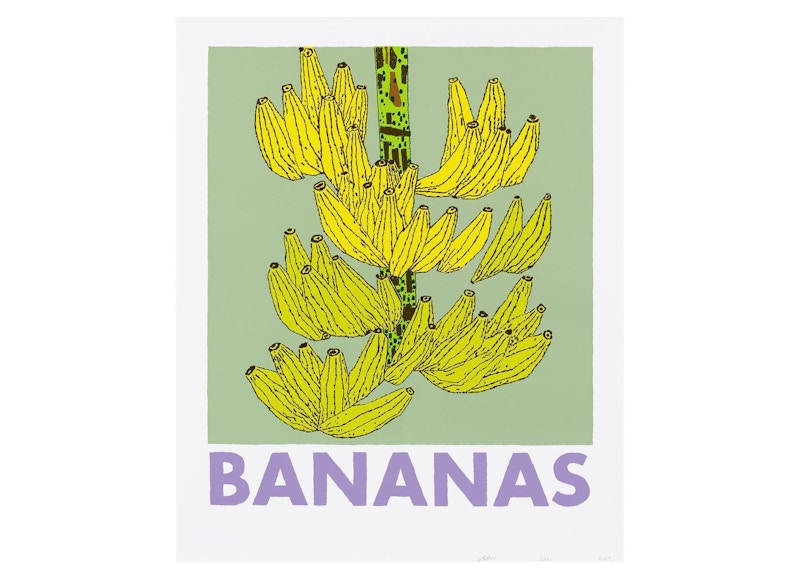 Jonas Wood Bananas 2021 Print (Signed, Edition of 200)