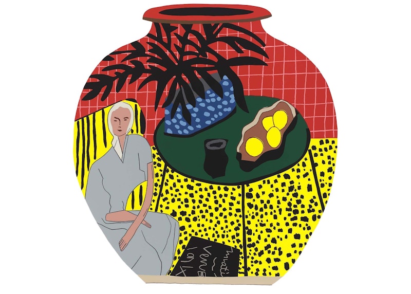 Jonas Wood Matisse Pot 4 2019 Print (Signed, Edition of 50)