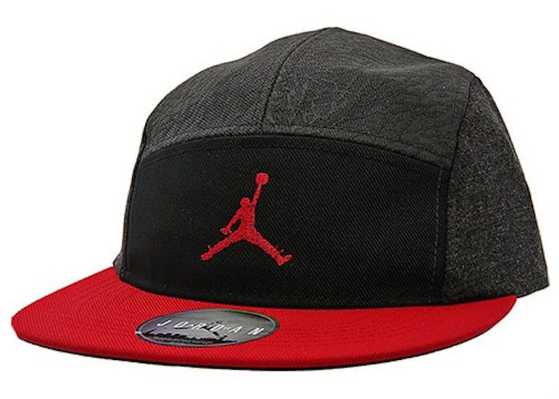 Jordan 5 Panel Elephant Adjustable Cap Black/Gym Red