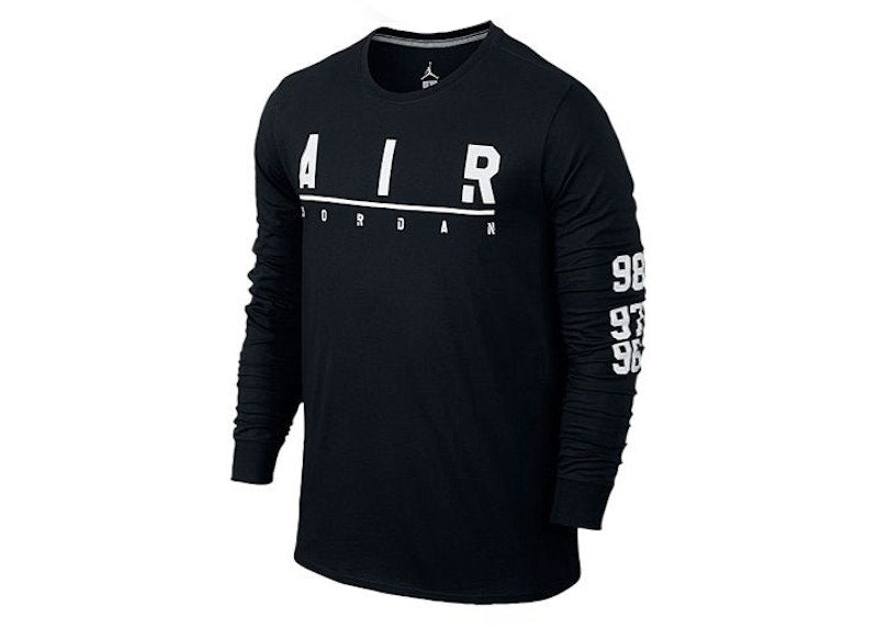 Jordan AJ Air Long Sleeve Tee Black