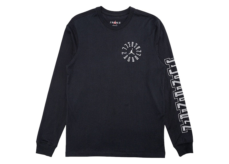 Jordan AJ11 L/S Tee Black/Reflective Silver