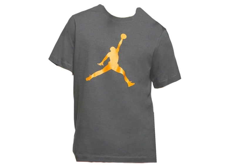 Jordan Air Jumpman T-shirt Dark Smoke Grey/University Gold