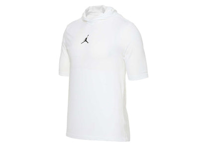 Jordan Air Performance Dri-Fit Short-Sleeve Hooded T-shirt White