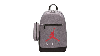 Jordan Air School Big Kids' 17L Backpack Carbon Heather