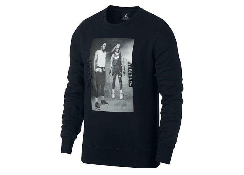 Jordan Air Sportswear Flight Fleece AJ3 Crewneck Black/Black