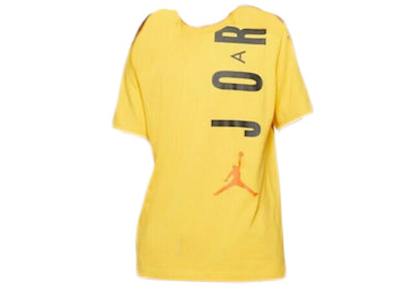 Jordan Air Stretch T-shirt Pollen/Black/Orange