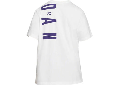 Jordan Air Stretch T-shirt White/Varsity Purple/Black