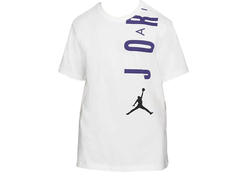 Jordan Air Stretch T-shirt White/Varsity Purple/Black