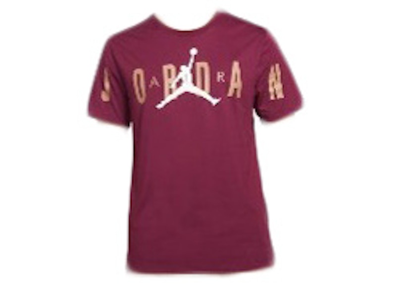 Jordan Air T-shirt Bordeaux/Archaeo Brown/Sail