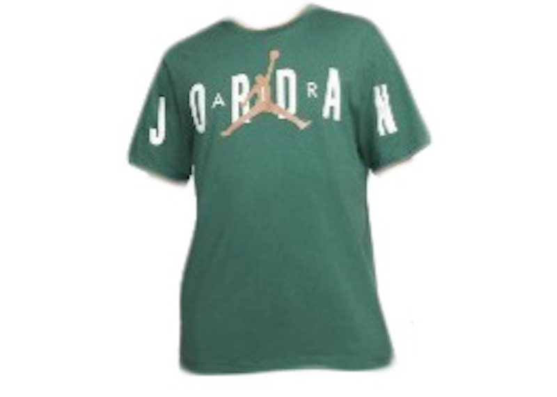 Jordan Air T-shirt Noble Green/Sail/Archaeo Brown